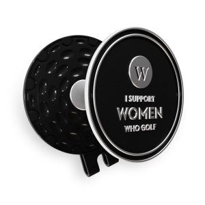 Image accompanying Women Who Golf Hat Clip Ball Marker