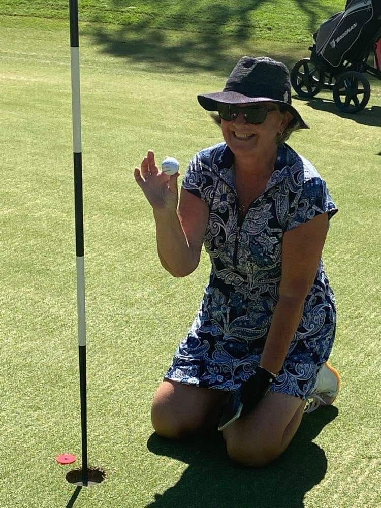 Image accompanying Post Four: Hole-In-One Club, Congratulations, Kristine!????????????????⛳????♀️