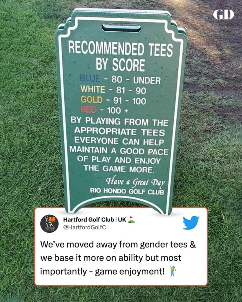 Image accompanying Post Two: Perfect!! All courses need this!! ❤️????????♀️