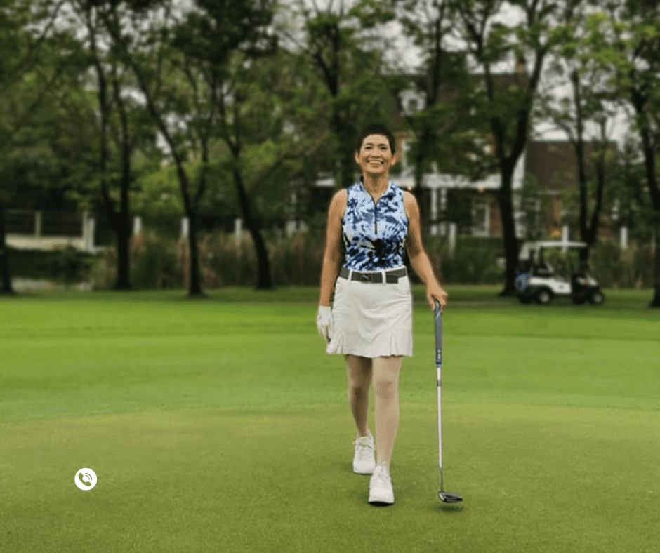 Image accompanying Post Six: Welcome aboard, Aruny! ????‍♀️⛳️????