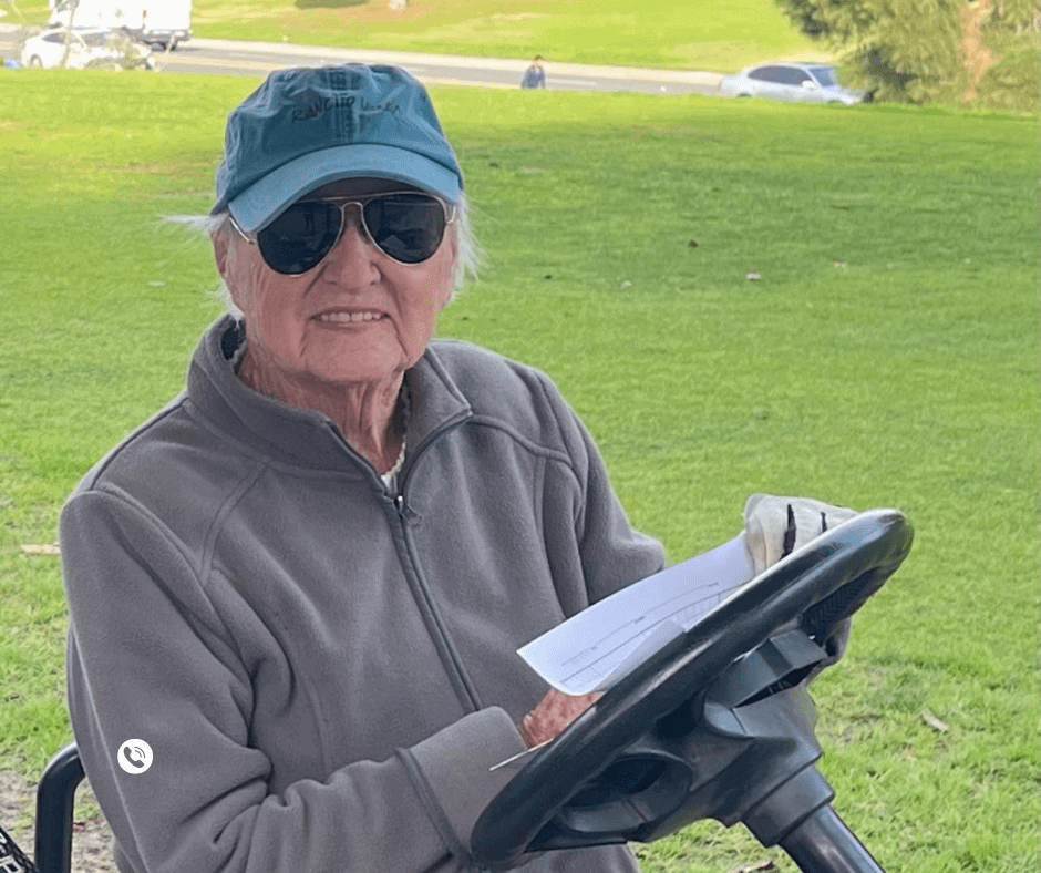 Image accompanying Post One: Totally awesome! What an inspiration! Keep going strong‼️⛳️????️‍♀️♥️
