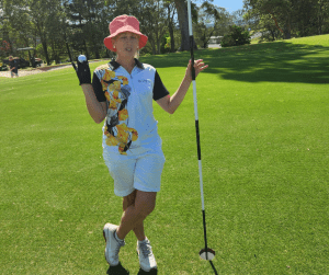 Image accompanying Post Ten: Hole-In-One Club, Congratulations, Sally!