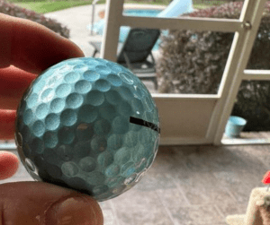 Image accompanying Post Five: A blue ball joke… ????