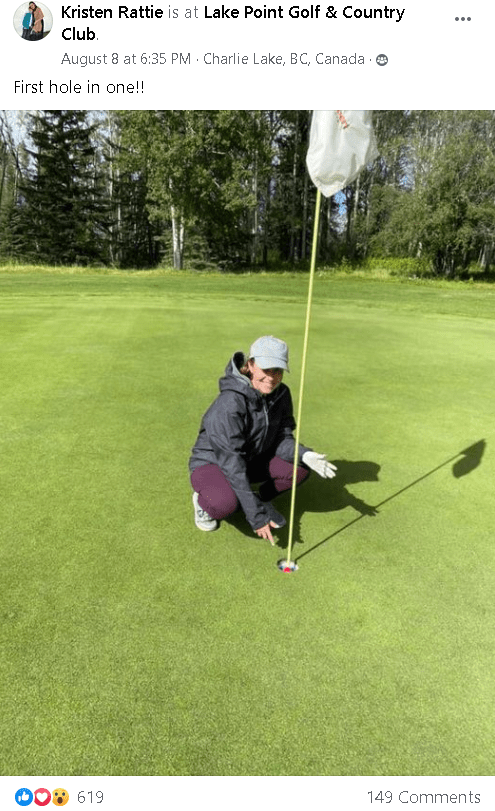 Image accompanying Women Who Golf Member Stories: Weddings, Wins & Family