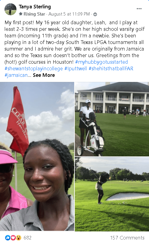 Image accompanying Women Who Golf Member Stories: Weddings, Wins & Family
