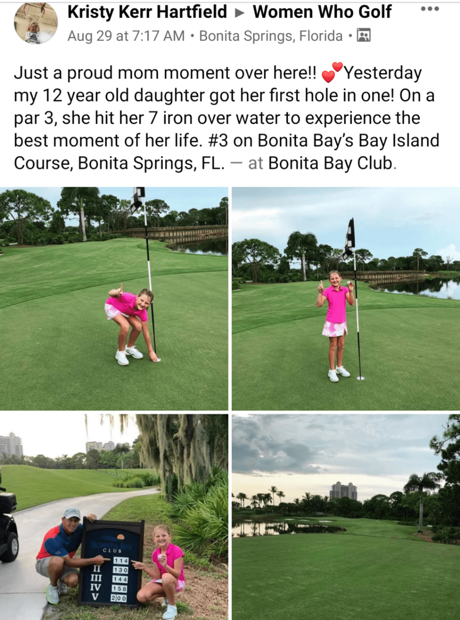 Image accompanying Women Who Golf Member Stories: Weddings, Wins & Family