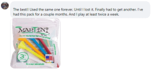 Image accompanying Women Who Golf Favourite Plastic Tees
