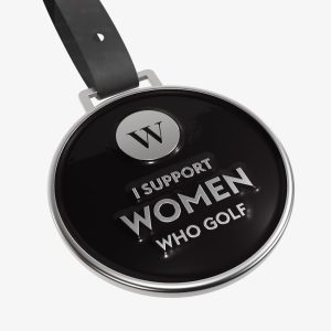 Women Who Golf Black Medallion
