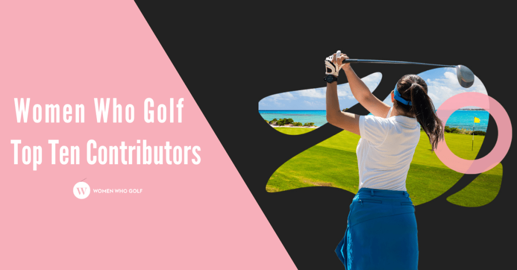 Women Who Golf October Top 10 Contributors