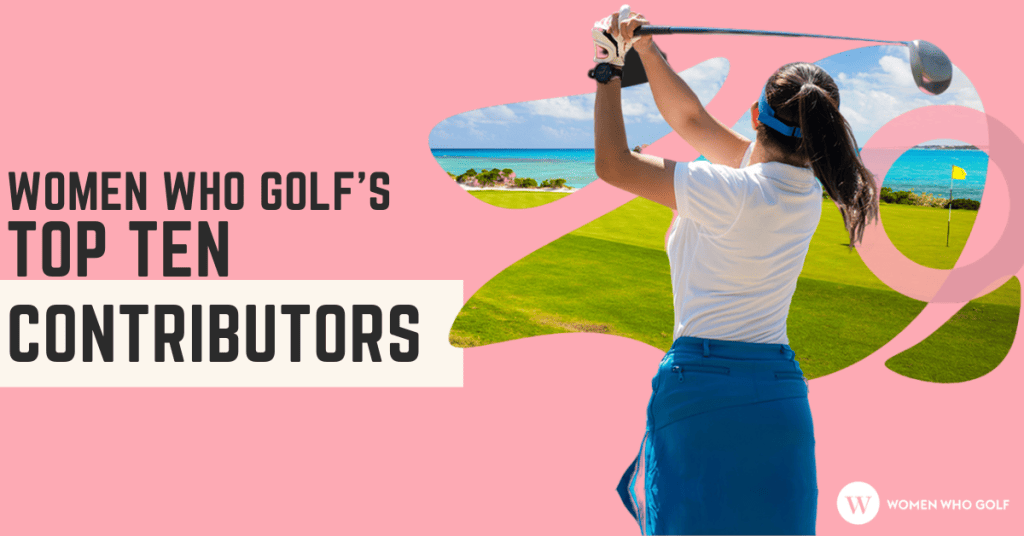 Women Who Golf April Top 10 Contributors